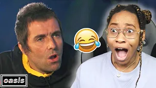 AMERICAN REACTS TO LIAM GALLAGHER'S MOST FUNNIEST MOMENTS 😂 (ICONIC INTERVIEW MOMENTS!)