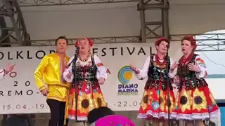 World Folklore Festivan Cannes-Sanremo-Diano-Marina  Ансамбль "POTPOURRI" г. Берлин.