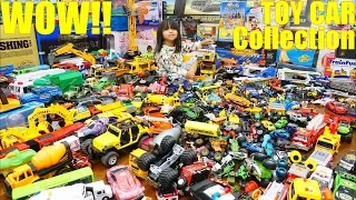 Our KIDS' TOY CAR Collection! Boxes of Toy Cars and Toy Trucks! Hot Wheels, Matchbox and More