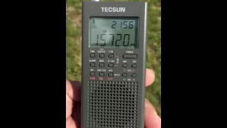 Radio New Zealand International the voice of the Pacific - 15720 KHZ - 21:55 UTC