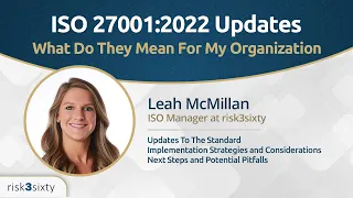 ISO 27001 2022 Updates: Everything You Need to Get Certified (Part 1)
