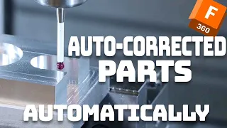 Perfect Parts Automatically in a Haas VM2 with Fusion 360 In-Process Probing