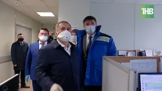 Вы на самой передовой медицинской помощи: Рустам Минниханов поблагодарил сотрудников ССМП 😷 ТНВ