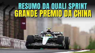 NORRIS SUPERA HAMILTON E É POLE, LECLERC RODA, MAX EM 4º E CHUVA AGITA A SPRINT SHOOTOUT GP DA CHINA