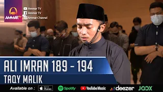 SURAT ALI IMRAN 189 - 194 || TAQY MALIK || IMAM SHOLAT TARAWIH