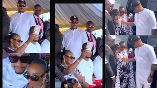 Ini Edo steals the show at Ik Ogbonna's mother's funeral  .