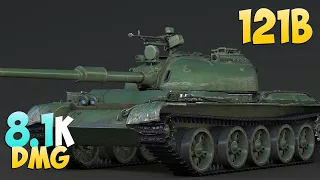 121B - 7 Kills 8.1K DMG - Fearless! - World Of Tanks