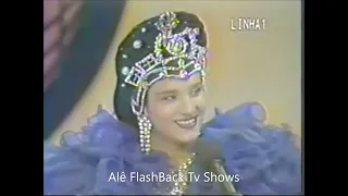 Programa Sílvio Santos Show de Calouros Transformistas 1991 artista Erick Barreto e os jurados✔️