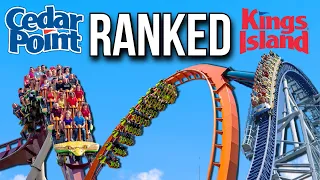 Cedar Point & Kings Island Roller Coasters RANKED