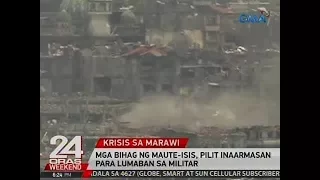 24 Oras: Mga bihag ng Maute-ISIS, pilit inaarmasan para lumaban sa militar