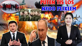 🔴Xov Xwm 28/11:Tsov Rog Lavxias &Yukhees-Putin Tig Los Nyoo Pej Xeem Vim Raug Tawm Tsam Loj