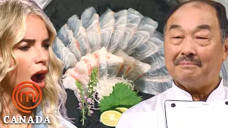 How To Make Snapper Usuzukuri in 15 Minutes | MasterChef Canada | MasterChef World