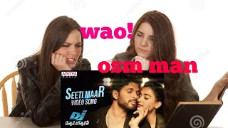 allu arjun dance 2 soung reaction foreigner