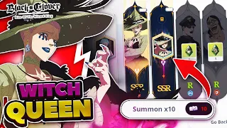 SUMMONING UNTIL I GET WITCH QUEEN! 100+ SUMMONS | Black Clover Mobile