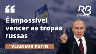 Putin diz que guerra continuará, faz nova ameaça nuclear