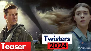Twisters (2024) Daisy Edgar-Jones, Kiernan Shipka, Glen Powell,