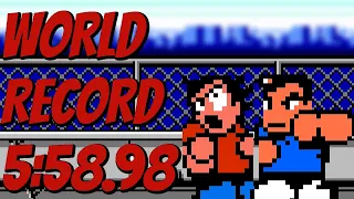 River City Ransom (NES) Novice Difficulty Speedrun in 5:58.98 [World Record]