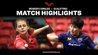 Camille Lutz vs Luca Kumahara | WS Qual | Singapore Smash 2023