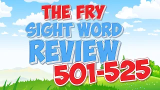 Fry Sight Word Review | 501-525 | Jack Hartmann