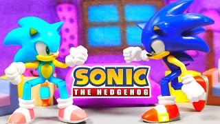 The Sonic House Episode 3 - Sonic vs Sonic- Sonic the Hedgehog Stop Motion Adventures