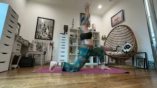 4 27 2023 - 35 min creative vinyasa : funky transitions