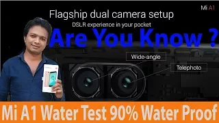 Xiaomi Mi A1 Water Test | It's Water Proof Phone | You Have Mi A1 ?