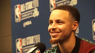 Steph Curry 2019 All-Star post game interview