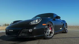 Titan 7 - Porsche Cayman/Boxter 981/987 Generation Trailer T-S5 18x9 +48 18x10 +35 Satin Titanium