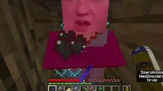 Znalazłem ukryty skarb wiedźmy w minecraft.