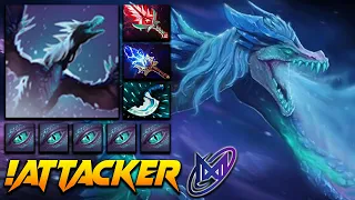 Attacker Winter Wyvern Ice Carry - Dota 2 Pro Gameplay [Watch & Learn]