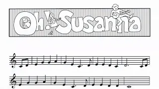 Oh! Susanna - Trumpet Folk Fill in the Blank