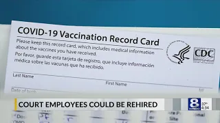 Judge rules unvaxxed court workers to be back paid