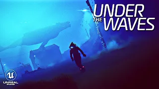 UNDER THE WAVES First 1 Hour of Gameplay | New Submarine Game in Unreal Engine RTX 4090 HD 4K 2023