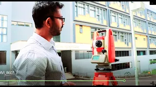 Setting up of a Total Station (Centering and Levelling)