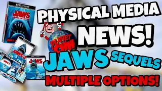 Physical Media NEWS! | Jaws Sequels Coming to 4k with OPTIONS!