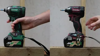 HiKoki 36v Gen 2 Impact Driver VS HiKoki 36v Gen 3 Impact Driver 2 SCREW REVIEW (Metabo HPT)