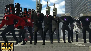 NEW CAMERAMAN ARMY VS SKIBIDI TOILET FAMILY VS SPEAKERMAN BOSSES!! Garry's Mod  Skibidi Toilet #9