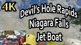 Whirlpool Jet Boat Tours - Devil's Hole Rapids - Niagara Falls 2021 - 4K - GoPro [FULL 50min VIDEO]