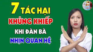 7 Tác Hại Khủng Khiếp Khi Đàn Bà Nhịn Quan Hệ Quá Lâu | Nhất Nam Dương