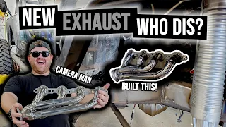 Our Video Guy Built A Custom Exhaust Manifold | #FONZIE Episode 5