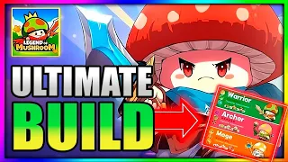 ▶️🔥 THE ULTIMATE BUILD!!  FULL ARROWGOD ARCHER BUILD - Legend of Mushroom | COMPLETE GUIDE