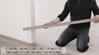 How to Install 3-N-1 Vinyl Flooring Molding Transition Strips | DIY Flooring Installation
