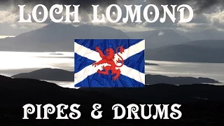 ⚡️LOCH LOMOND ♦︎ PIPES & DRUMS OF LEANISCH⚡️