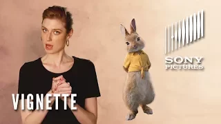 PETER RABBIT Vignette - Elizabeth Debicki as "Mopsy"