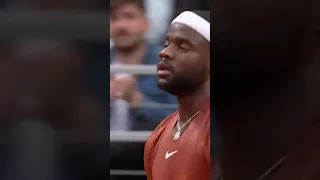 Frances Tiafoe Teases The Italian crowd after being booed | Italian Open | Tennis #tennis #viral