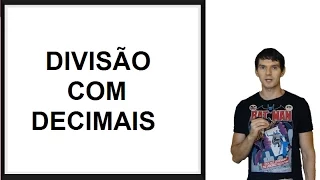 SÉTIMO ANO - Divisão com decimais