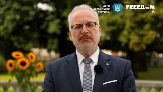 День Независимости Украины. Поздравление лидеров стран Балтии