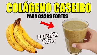 COLÁGENO CASEIRO PARA DOR NA COLUNA, OSSOS FORTES, UNHAS, CABELO E ARTICULAÇÕES