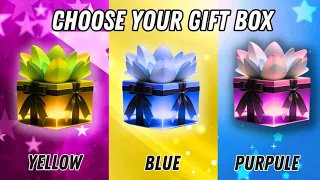 Pick Your Perfect Present 🎁#3giftbox #pickone #wouldyourather #giftbox