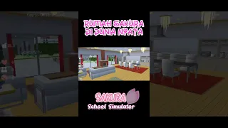Rumah Sakura School Simulator Di Dunia Nyata😱 #sakuraschoolsimulator #shorts